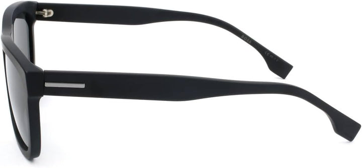 BOSS HUGO 1439/S Brille, Matte Black, 58 für Herren, Mattes Schwarz