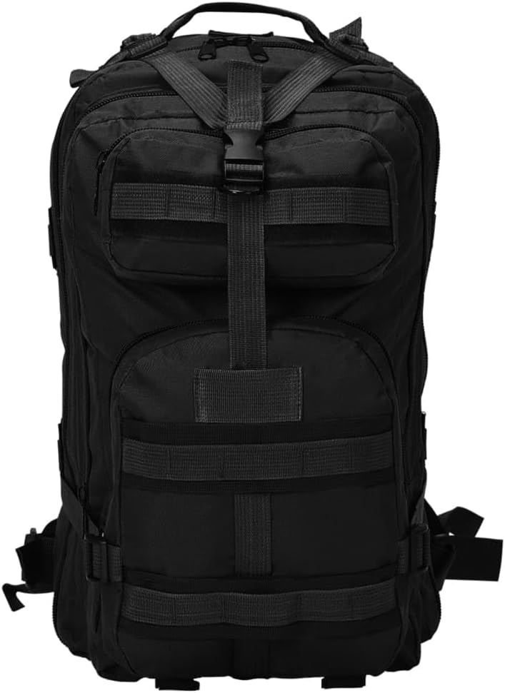 vidaXL Army Rucksack Armee-Stil Reissfest Witterungsbeständig Kampfrucksack Armeerucksack Bundeswehr