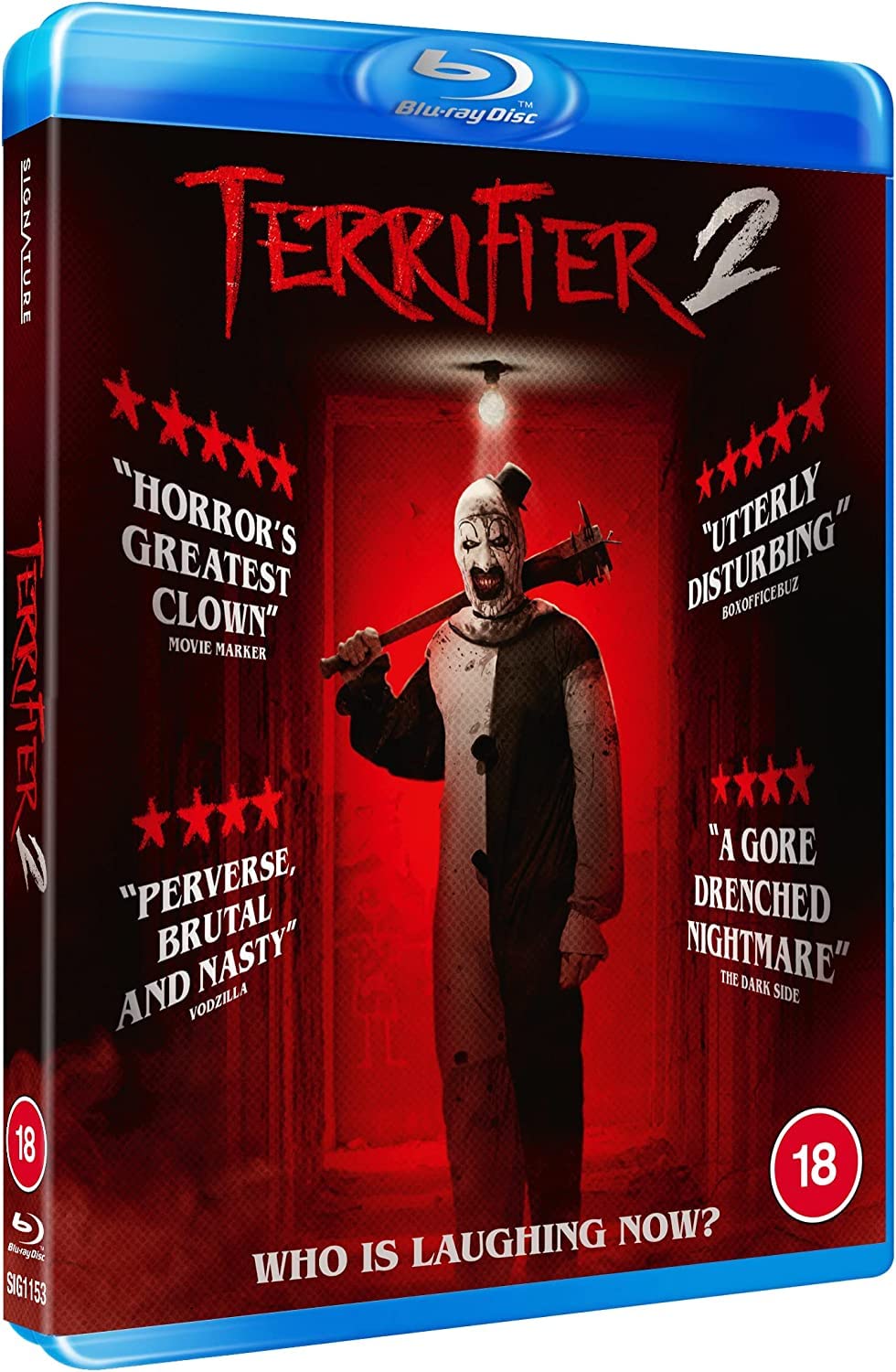 Terrifier 2 (Uncut EU-Import OHNE deutschen Ton), Blu-ray
