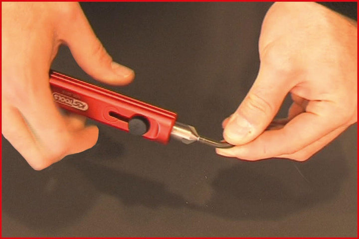 KS Tools 105.3015 Innen- und Aussen-Rohrentgrater, für Ø4-14mm