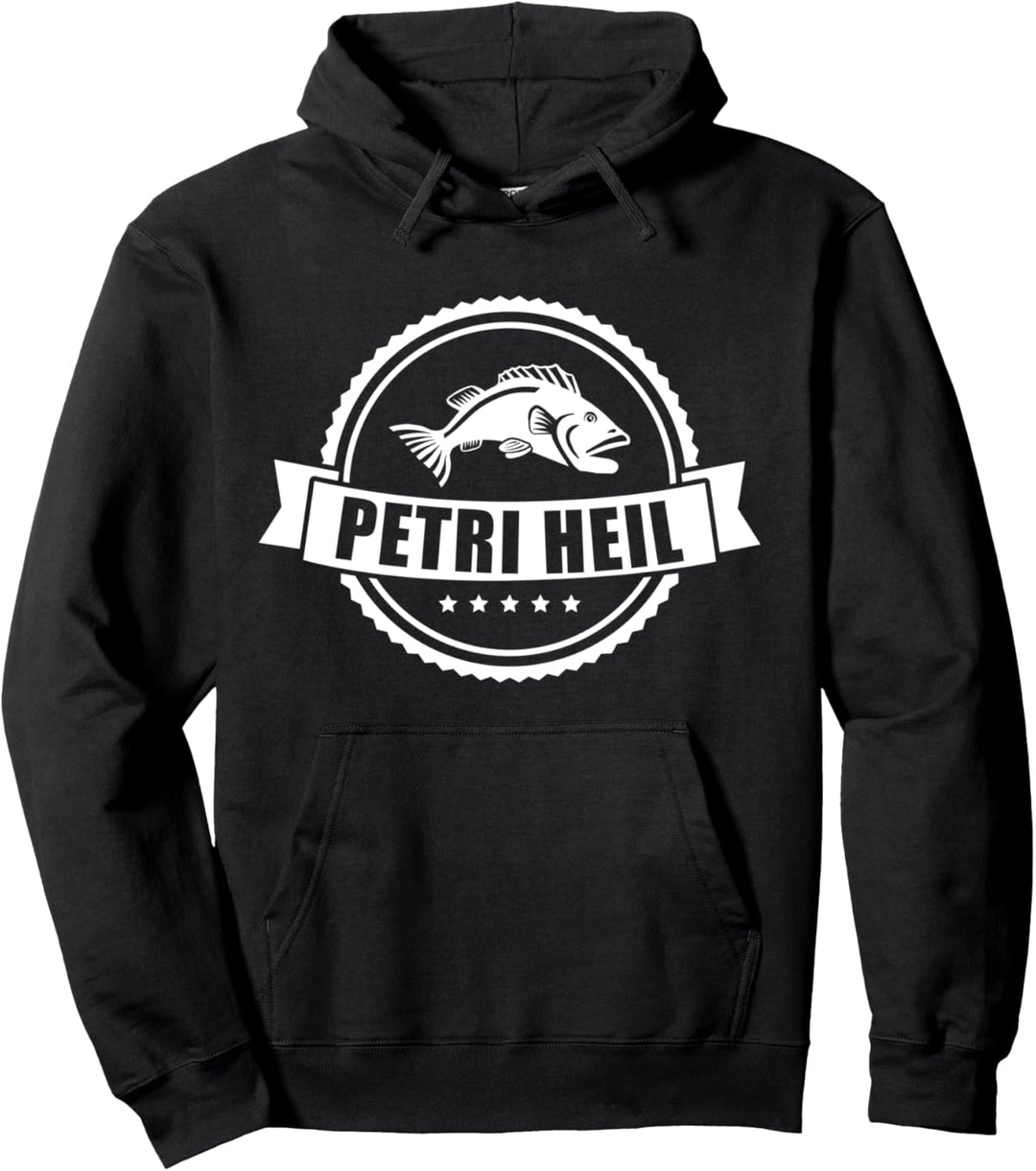 Angeln Petri Heil Pullover Hoodie