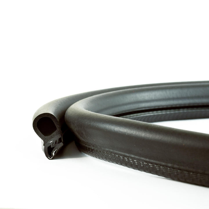 EUTRAS Dichtungsprofil KSD2053 Türgummi Kofferraumdichtung – Klemmbereich 2,0 – 3,5 mm - schwarz - 5