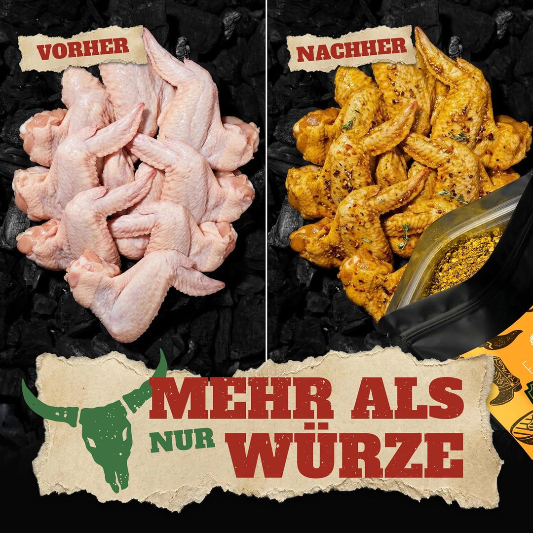 Foodico BBQ Rub Sweet & Honey 750g Grill Gewürz | Süss-Fruchtige Gewürzmischung mit Honig-Note | Exo