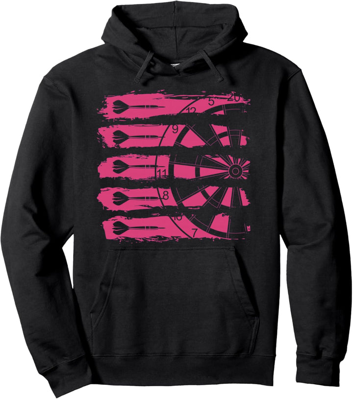 DART DART DART !!! Das coole Dartspielerin Darts Pullover Hoodie