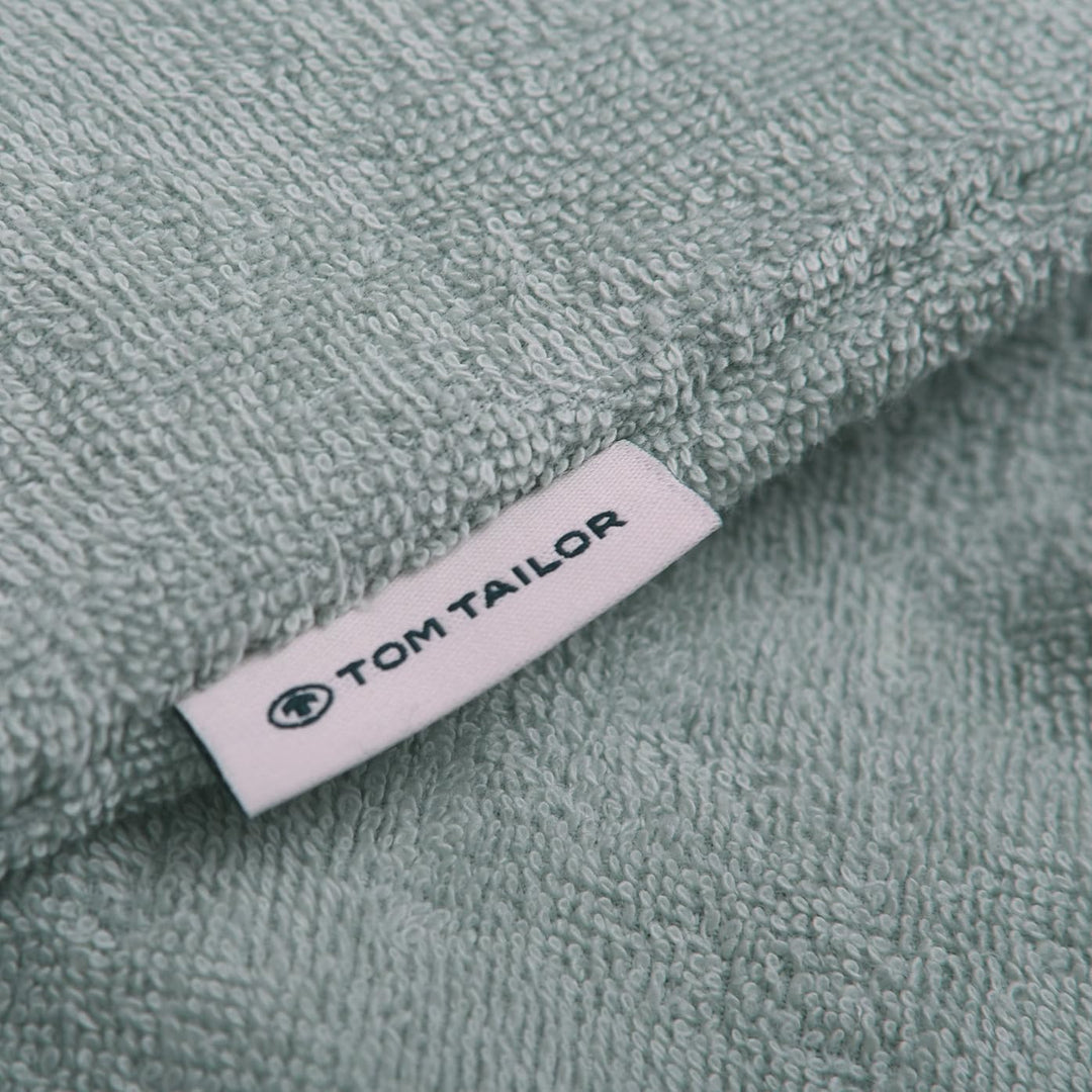 TOM TAILOR Surf Poncho für Damen und Herren, L-XL, 100% Baumwolle/ Frottier, Badeponcho mit Kapuze,