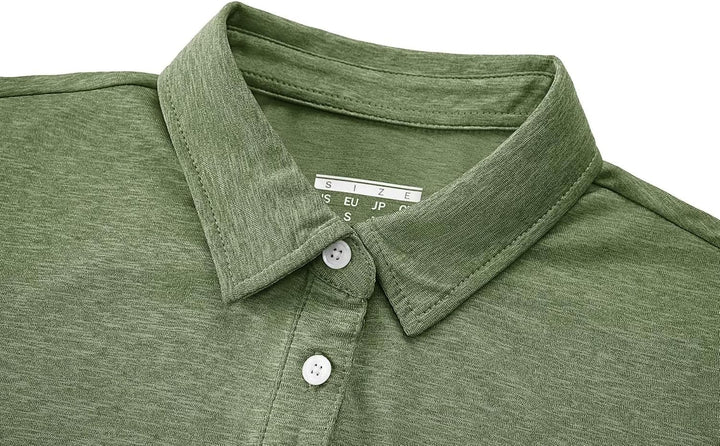 MAGCOMSEN Damen Poloshirts Kurzarm Polohemd Schnelltrocknend Golf Tennis Shirts Leicht Sport T-Shirt