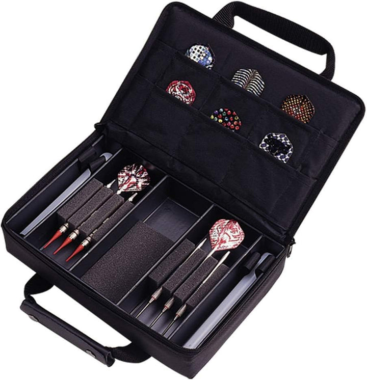 BULL'S Erwachsene Dartcase MSP, 1 Schwarz, Schwarz