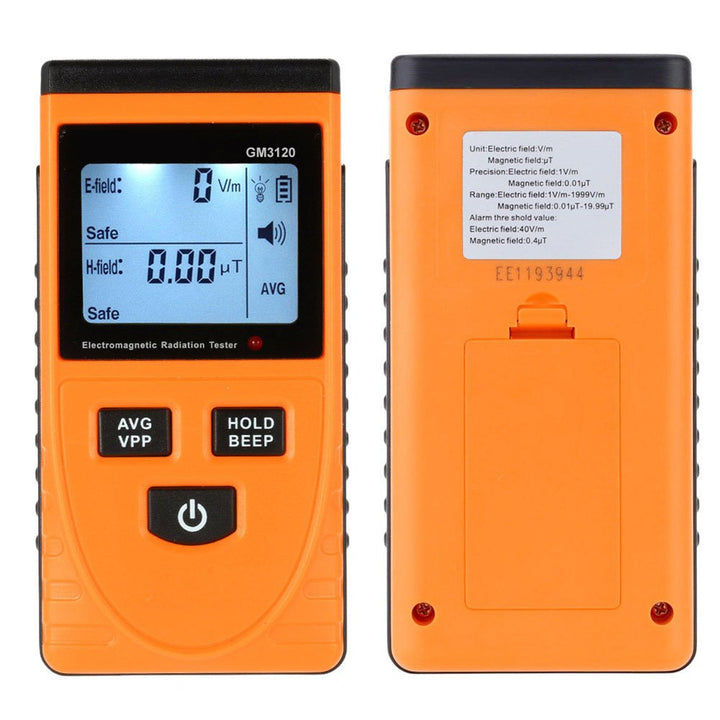 RGBS EMF-Messgerät, elektromagnetischer Feld-Strahlungsmelder, Handgerät, klein, digital, LCD-EMF-De