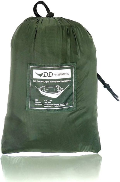 DD Frontline Oliv grün superleicht Outdoor Hängematte