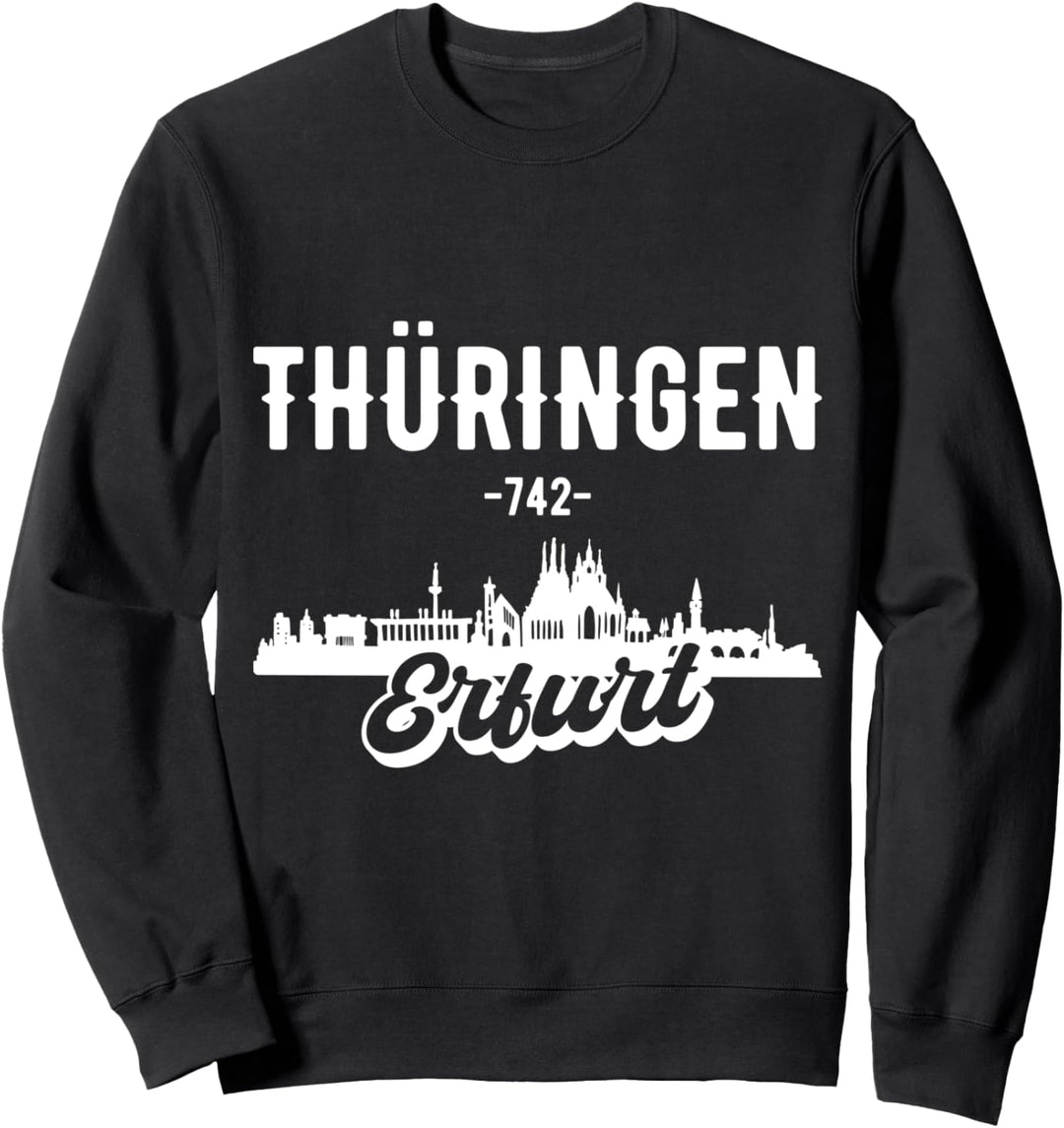 Erfurt Thüringen Skyline Sweatshirt