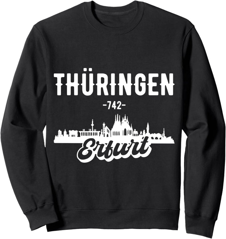 Erfurt Thüringen Skyline Sweatshirt