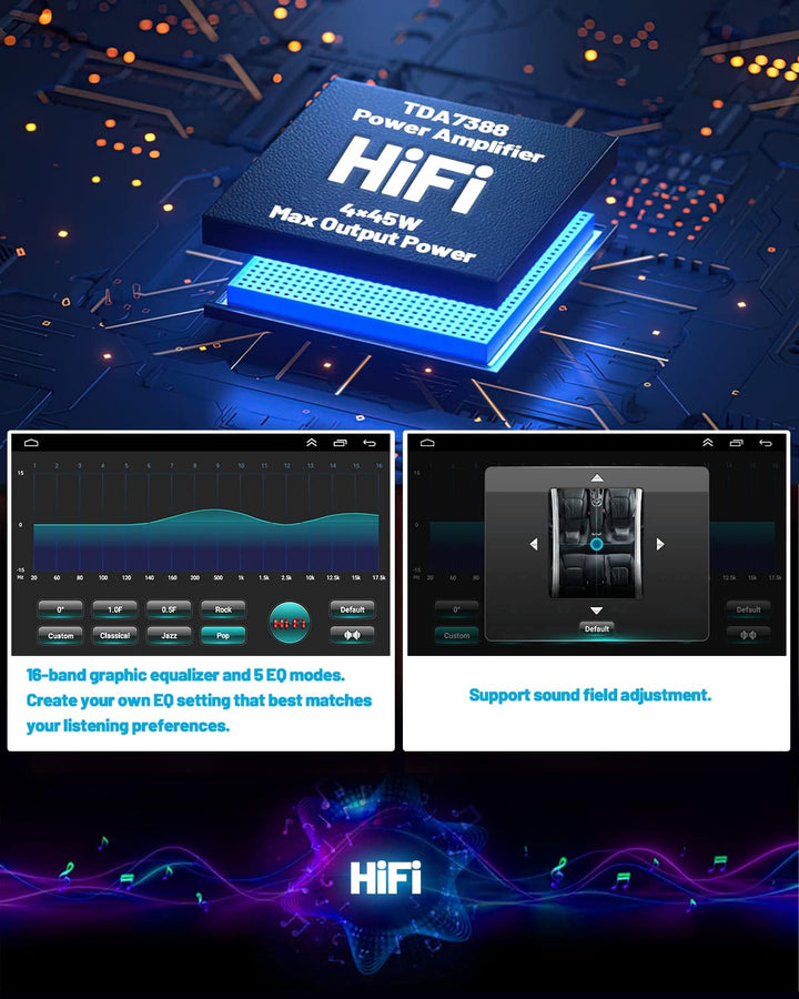 Hikity Carplay für Mazda 3 2006-2012 Android Autoradio, 2GB+64GB, Android Auto Autoradio Bluetooth m