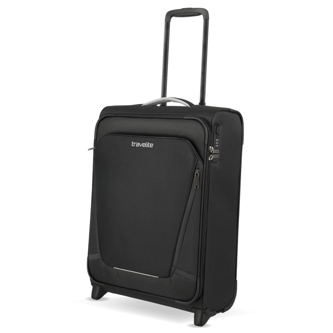 Travelite Handgepäck Trolley klein, Jetpack, Weichschale, 55x40x20 cm, Ultraleicht 1,7 kg, mit 2 Rol
