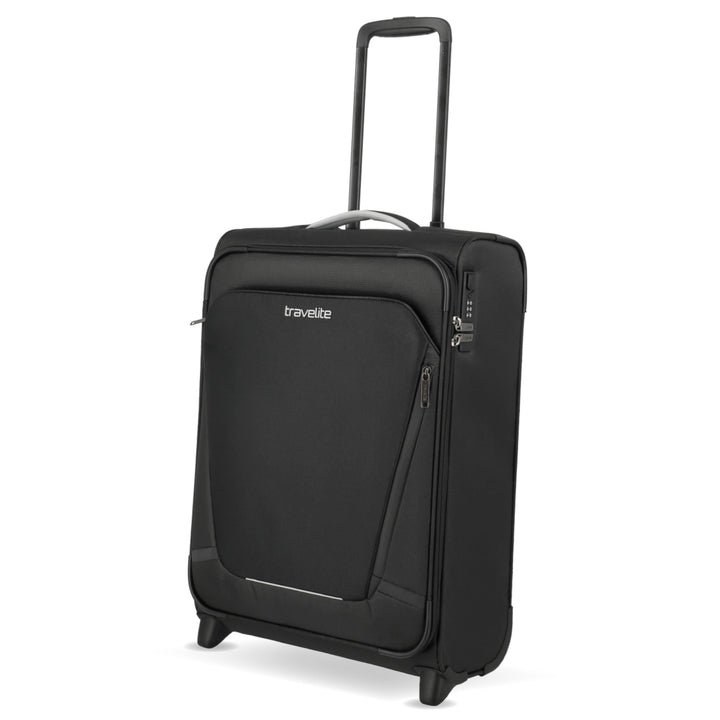 Travelite Handgepäck Trolley klein, Jetpack, Weichschale, 55x40x20 cm, Ultraleicht 1,7 kg, mit 2 Rol