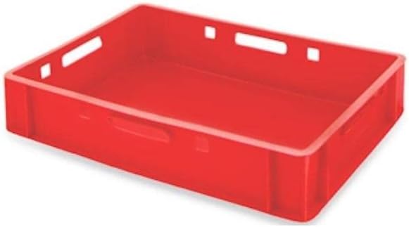 PROREGAL CHEFGASTRO SuperSparSet 5x Eurobehälter Fleischerkasten E1 | HxBxT 12,5x40x60cm | 25 Liter