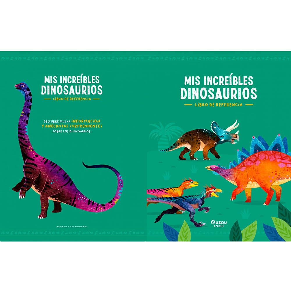 MIS INCREIBLES DINOSAURIOS. DINOSAURIOS PARA CONSTRUIR (MANUALIDADES CREATIVAS), Spielzeug