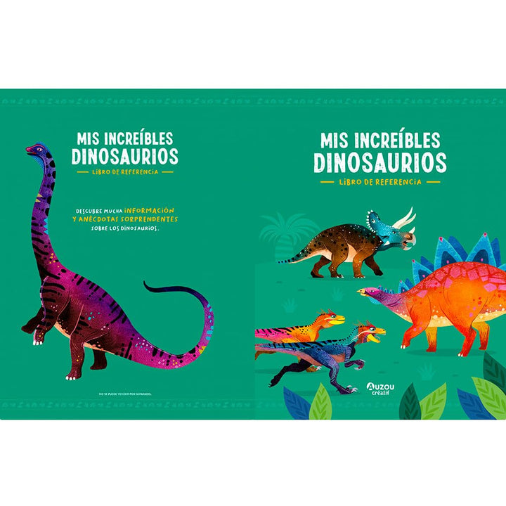 MIS INCREIBLES DINOSAURIOS. DINOSAURIOS PARA CONSTRUIR (MANUALIDADES CREATIVAS), Spielzeug