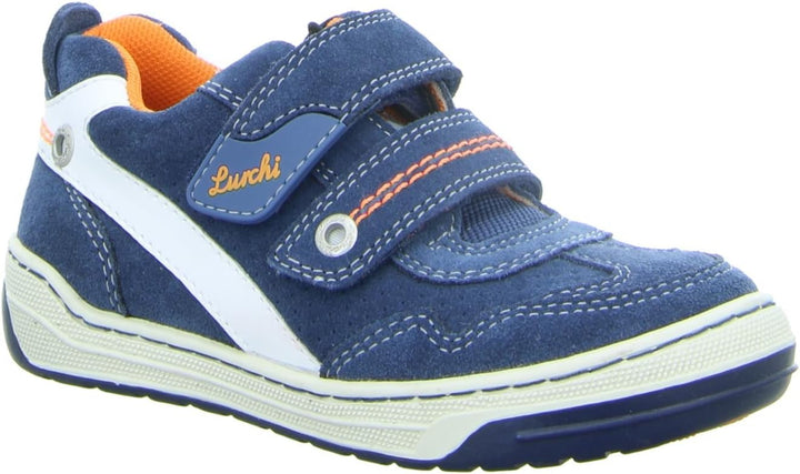 Lurchi Jungen Bruce Low-Top 27 EU Blau Jeans 34, 27 EU Blau Jeans 34