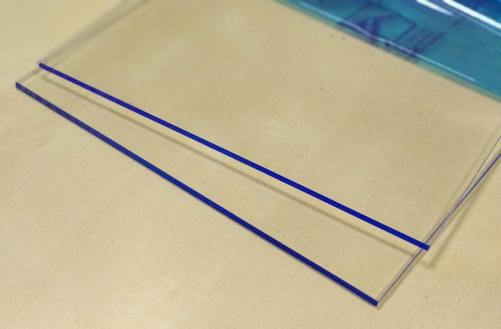 Laserplast Packung mit 5 Stück, transparentes Plexiglas, 5 mm, A6 (105 x 148 mm), transparente Plexi
