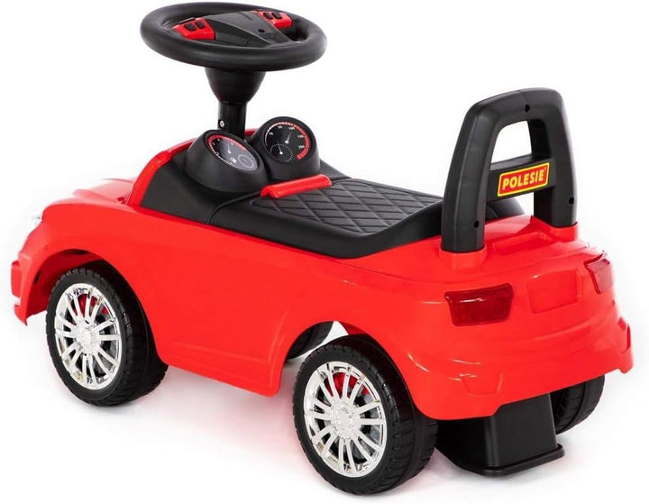 Rutscher Auto rot Super Car Nr.5 Sound Kinder Rutscherfahrzeug Lauflernhilfe