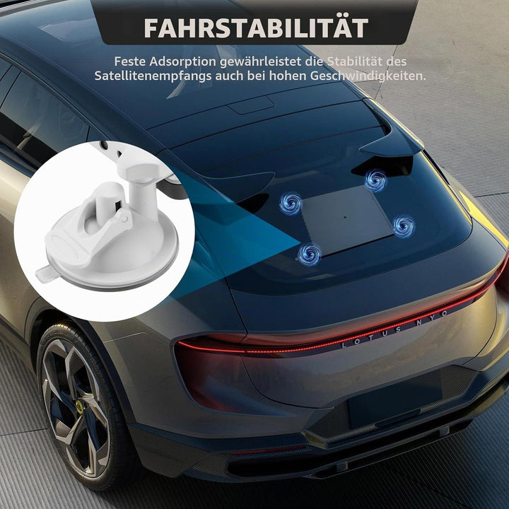 Starlink Mini Saugnapfhalterung,Starlink Mini Autohalterung für Auto Sunroof, RV, Boot & Fenster,Sta