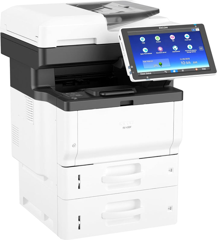 Ricoh IM 350F Multifunktionsdrucker, grau/schwarz, USB, LAN, Scan, Kopie, Fax