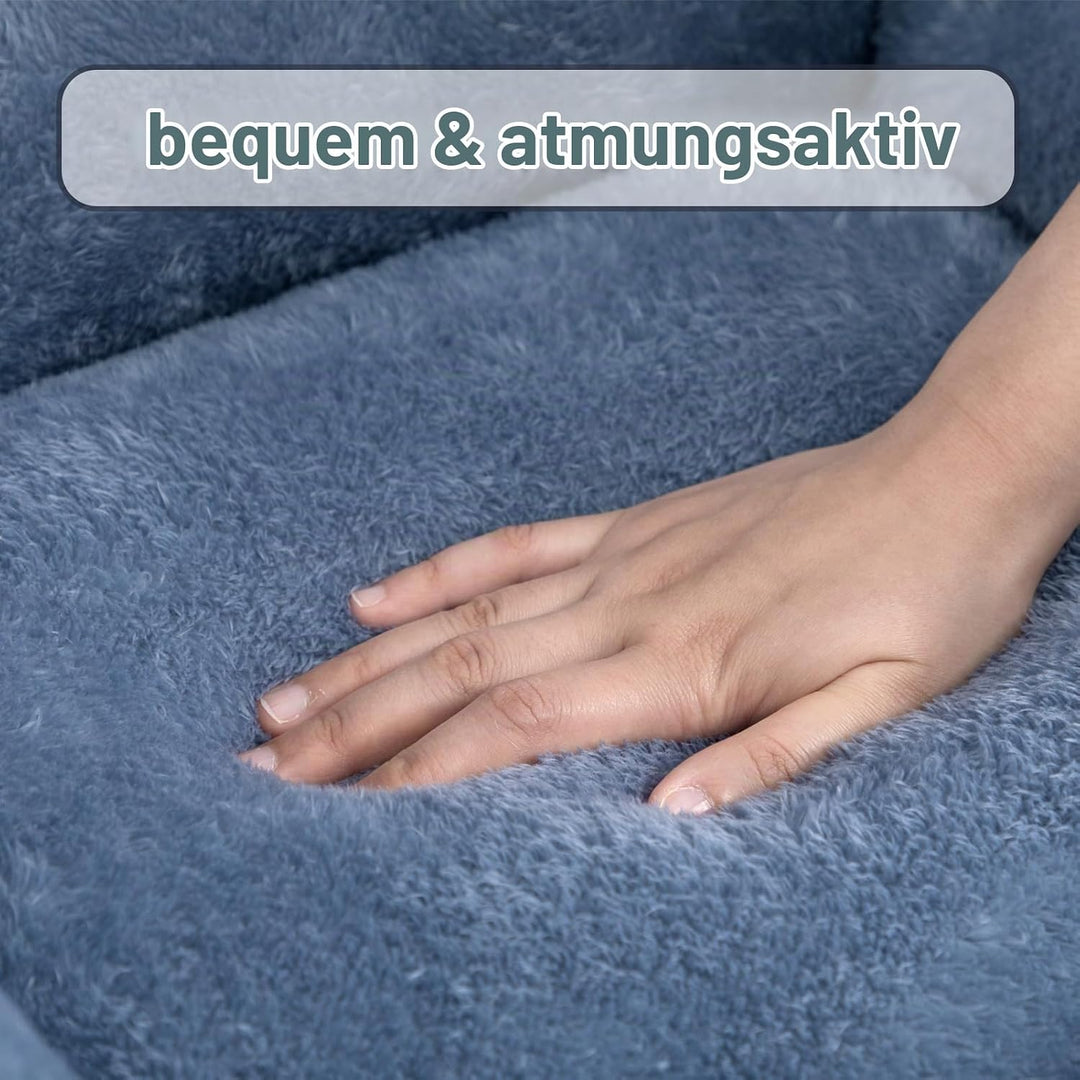 Hollypet Katzenbett Kleines Hundebett Haustierbett für Katzen und Welpen, Weiches Haustierschlafbett