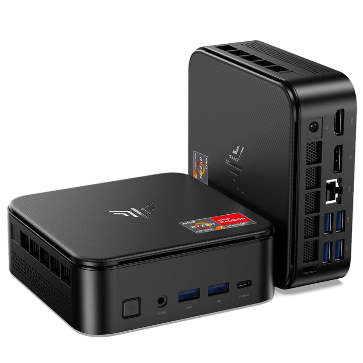 NiPoGi Mini PC АMD Ryzen 7 5800U(8C/16T, bis zu 4,4 GHz), 16GB DDR4 512GB M.2 NVME SSD Mini Desktop