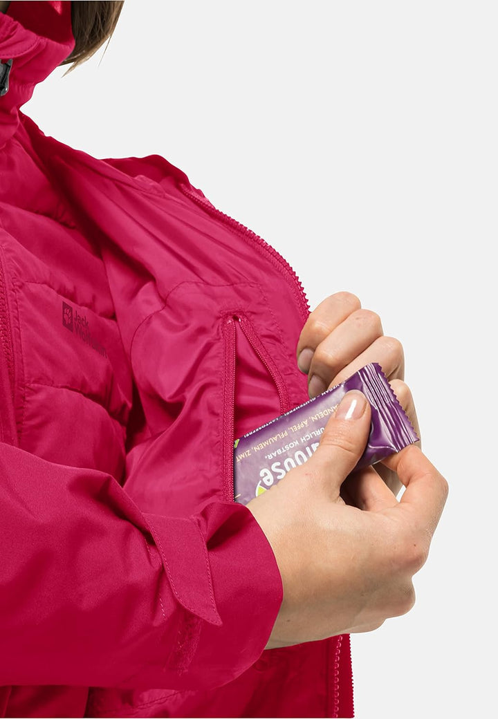 Jack Wolfskin Damen Jacke XS Cranberry, XS Cranberry