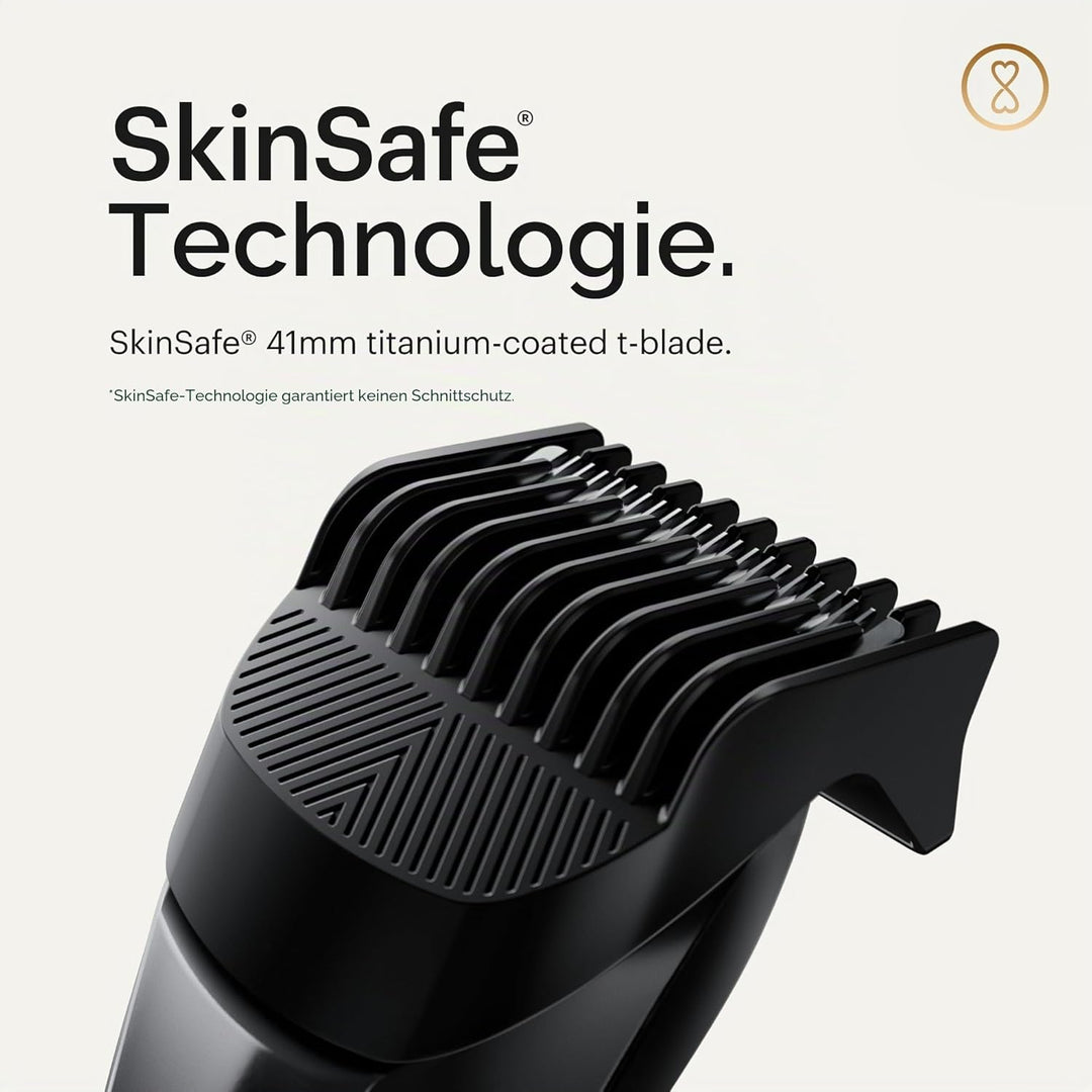 Der The Beard Hedger™ von MANSCAPED™, Barttrimmer/Bartschneider, 20 Längeneinstellungen, T-Klinge au