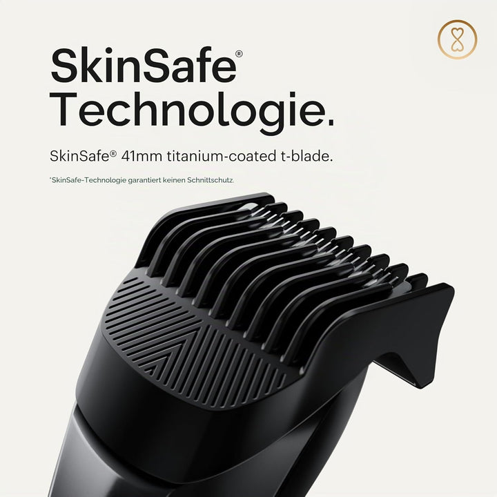 Der The Beard Hedger™ von MANSCAPED™, Barttrimmer/Bartschneider, 20 Längeneinstellungen, T-Klinge au