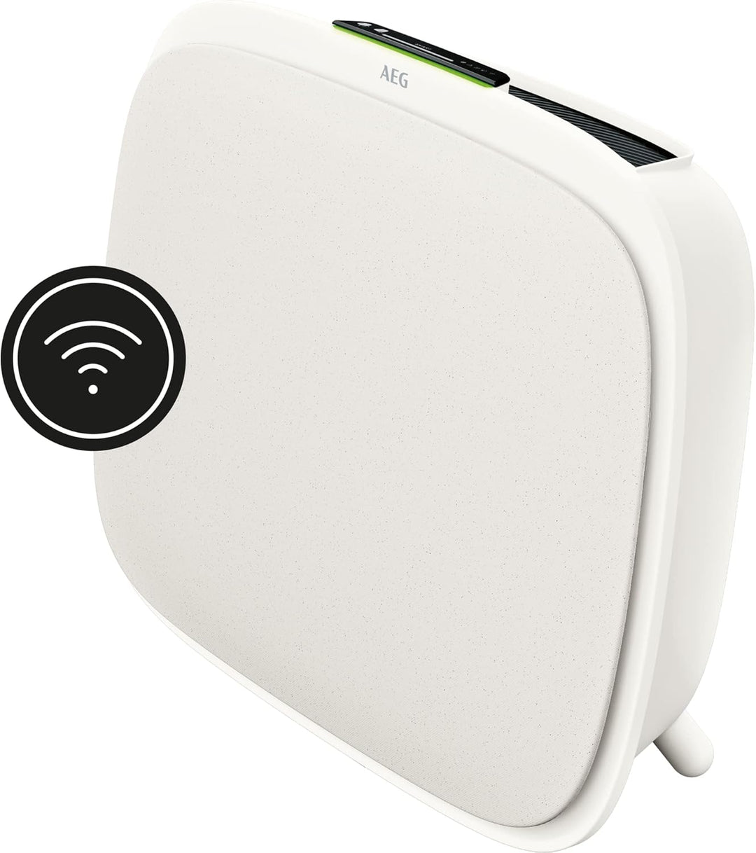 AEG AX51-304WT Luftreiniger / beseitigt 99,9% luftgetragener Bakterien / Automatik / Luftqualitätsan