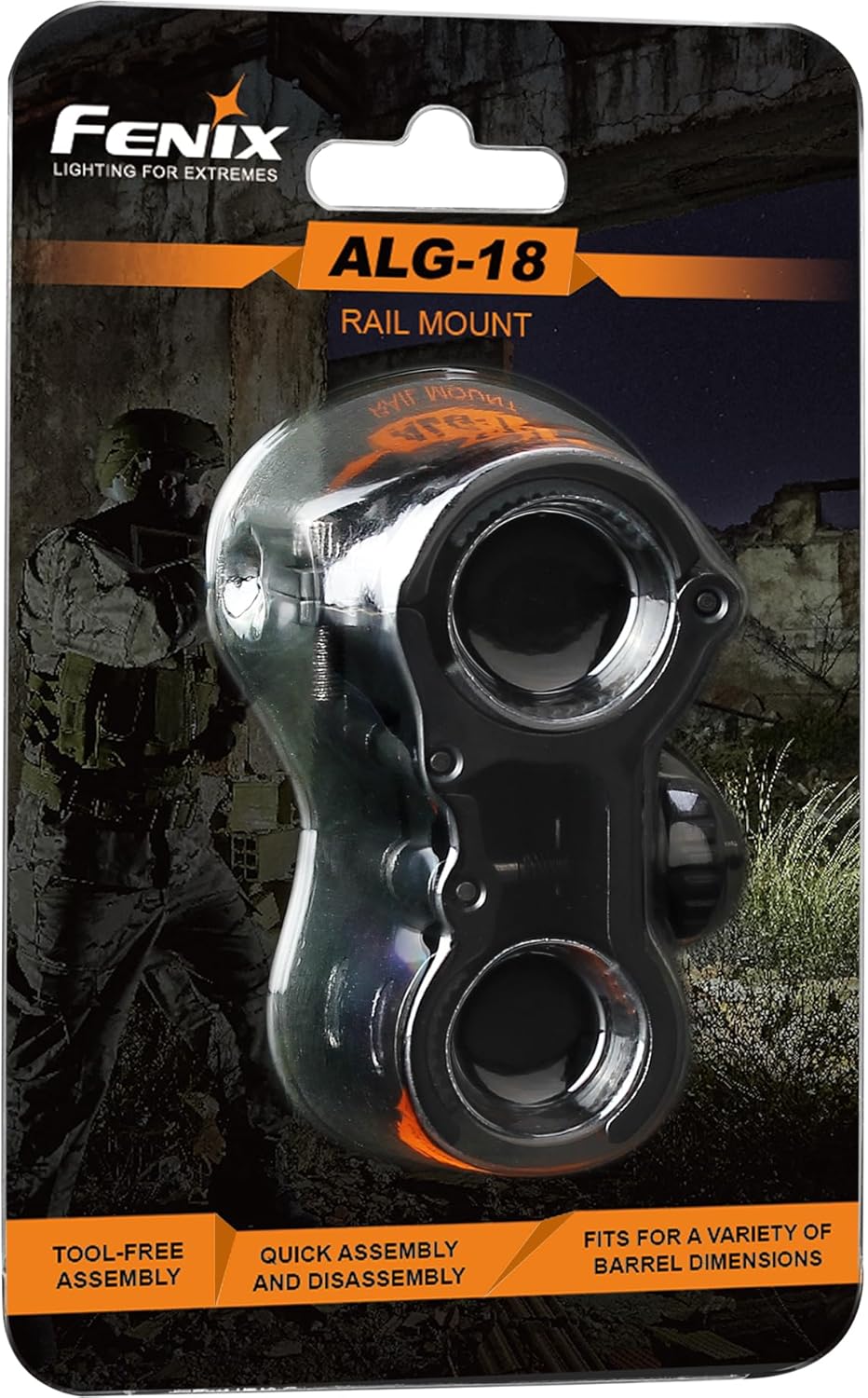 FNX Unisex-Adult ALG-18 Torch Holder, Multicolor, Regular