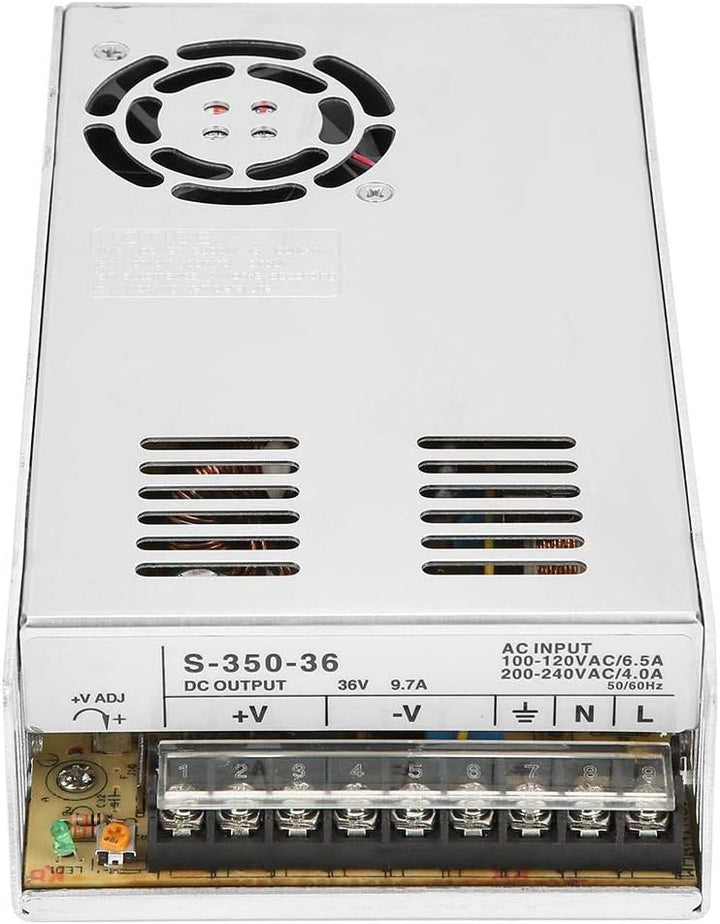 Vikye Netzteil, S-350-36 Schaltnetzteil 36V 350W Sicherheitsüberwachung Industrielles Wechselstromne