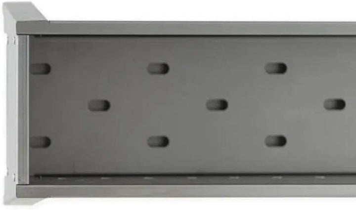 Lisa - Kabelkanal mit Holzkohle aus aluminiertem Eisen - Turin 80 cm