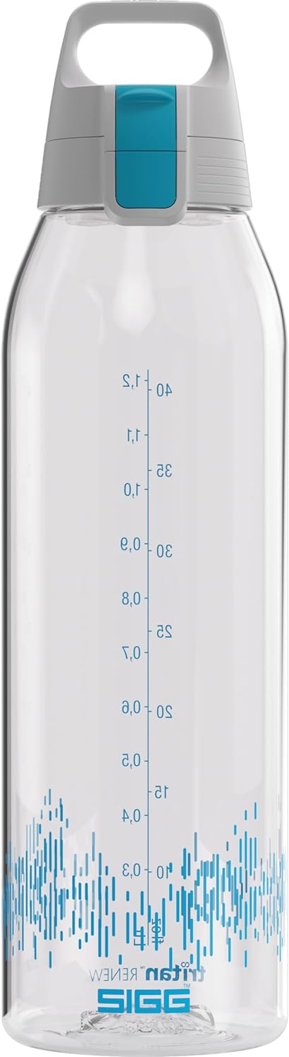 SIGG - Tritan Renew Trinkflasche - Total Clear ONE - Für Kohlensäurehaltige Getränke Geeignet - Spül