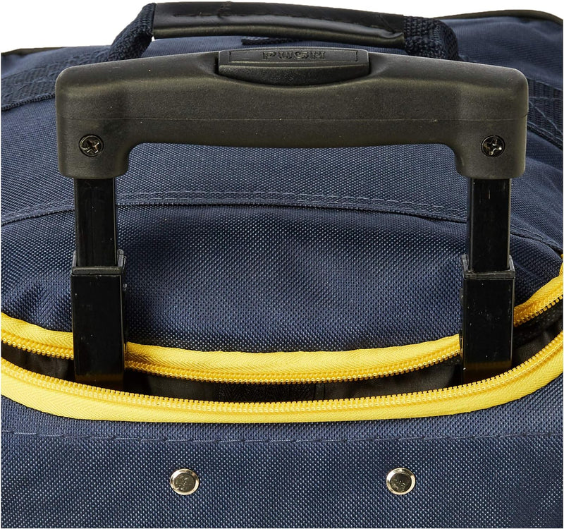 Rockland Seesack zum Rollen, Marineblau, 22-Inch, Reisetasche mit Rollen 22-Inch Marineblau, 22-Inch