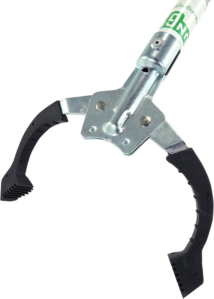 Unger NiftyNabber Pro Müllzange (130 cm lang, Allzweckgreifer, Stahlrohr, Abfallgreifer, Öffnungsmas