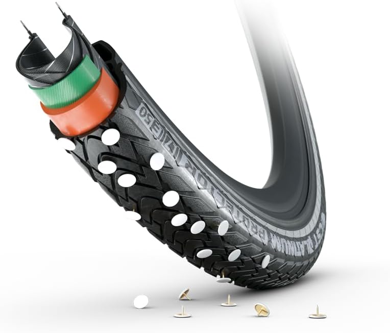 CST starr schwarz Radfahren, CUB.CST Platinum Protector City 26x1.75 STRIGIDA NEG, T.U