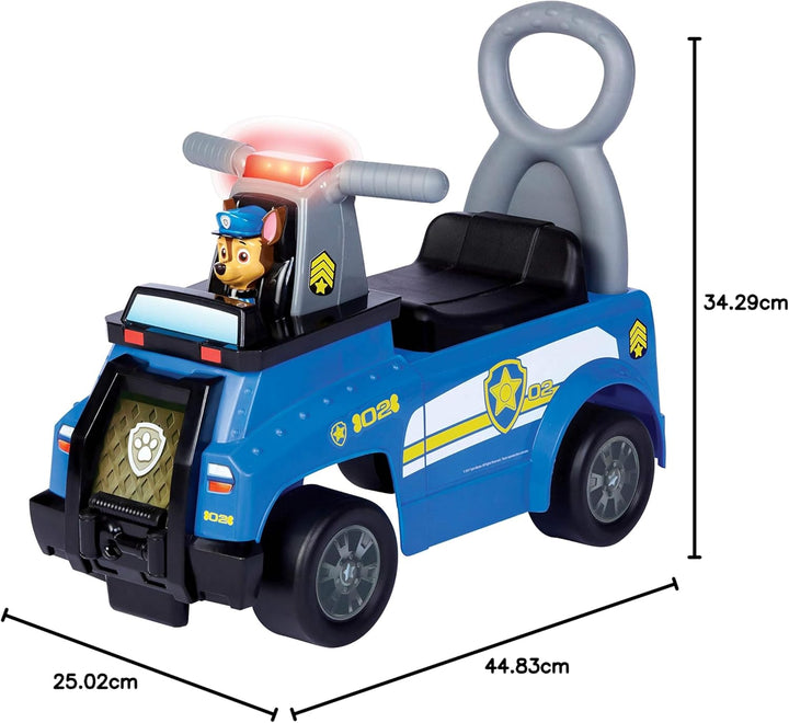PAW PATROL Patrol Rutscherfahrzeug Chase mit Sound, Blau