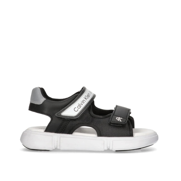 Calvin Klein Sandalo Nero da bambino V3B2-80614-999 33 EU Schwarz, 33 EU Schwarz