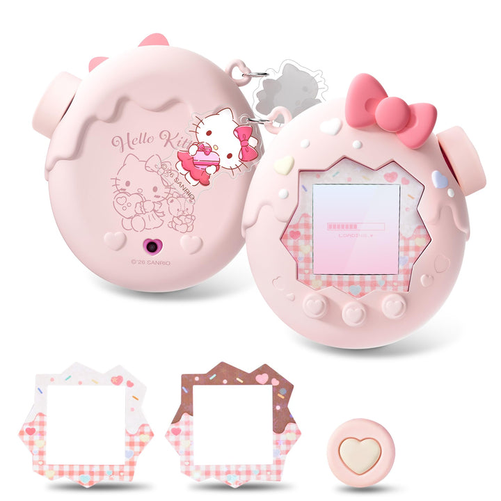 Kuitmor Sweetheart Chocolate Silikonhülle kompatibel mit Tamagotchi Paradise, weiche Schutzhülle mit