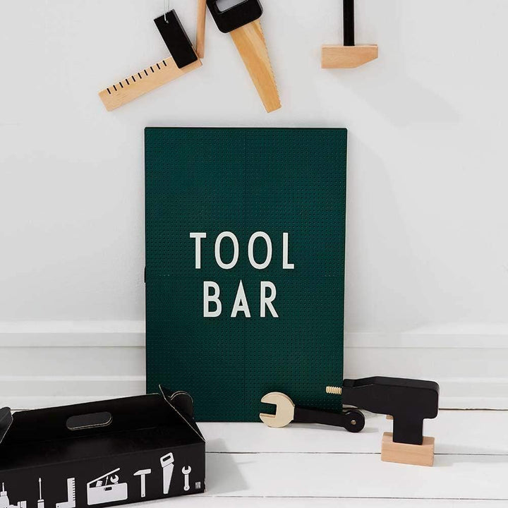 Design Letters Message Board A3 Schwarz | A4 A3 A2 | Buchstaben tafel | Letter board | Memotafel Wan