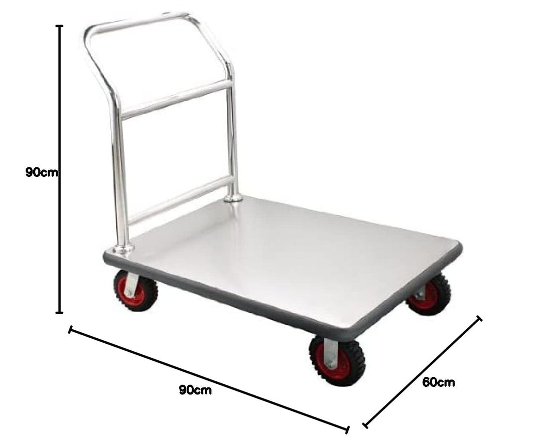 Saro AF 230 Transportwagen, Metall, Silber, 90 x 60 x 90 cm