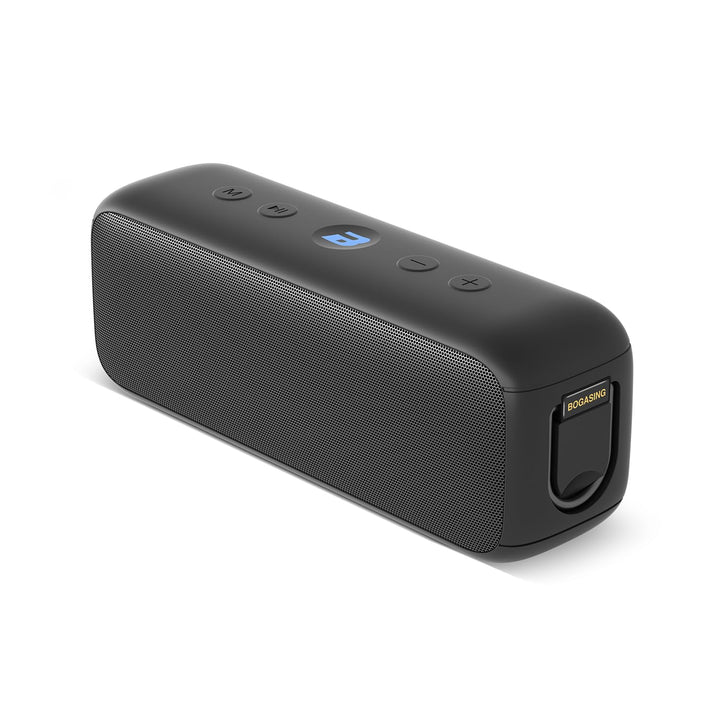 BOGASING G6 Tragbarer Bluetooth Lautsprecher, Lautsprecher Boxen Bluetooth mit 30W Stereo-Sound, 35h