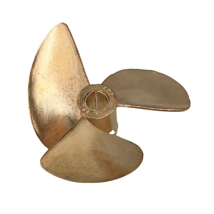 BQLZR 437 RC Boot Kupfer Propeller DREI Blätter Loch 4MM Durchmesser 37MM