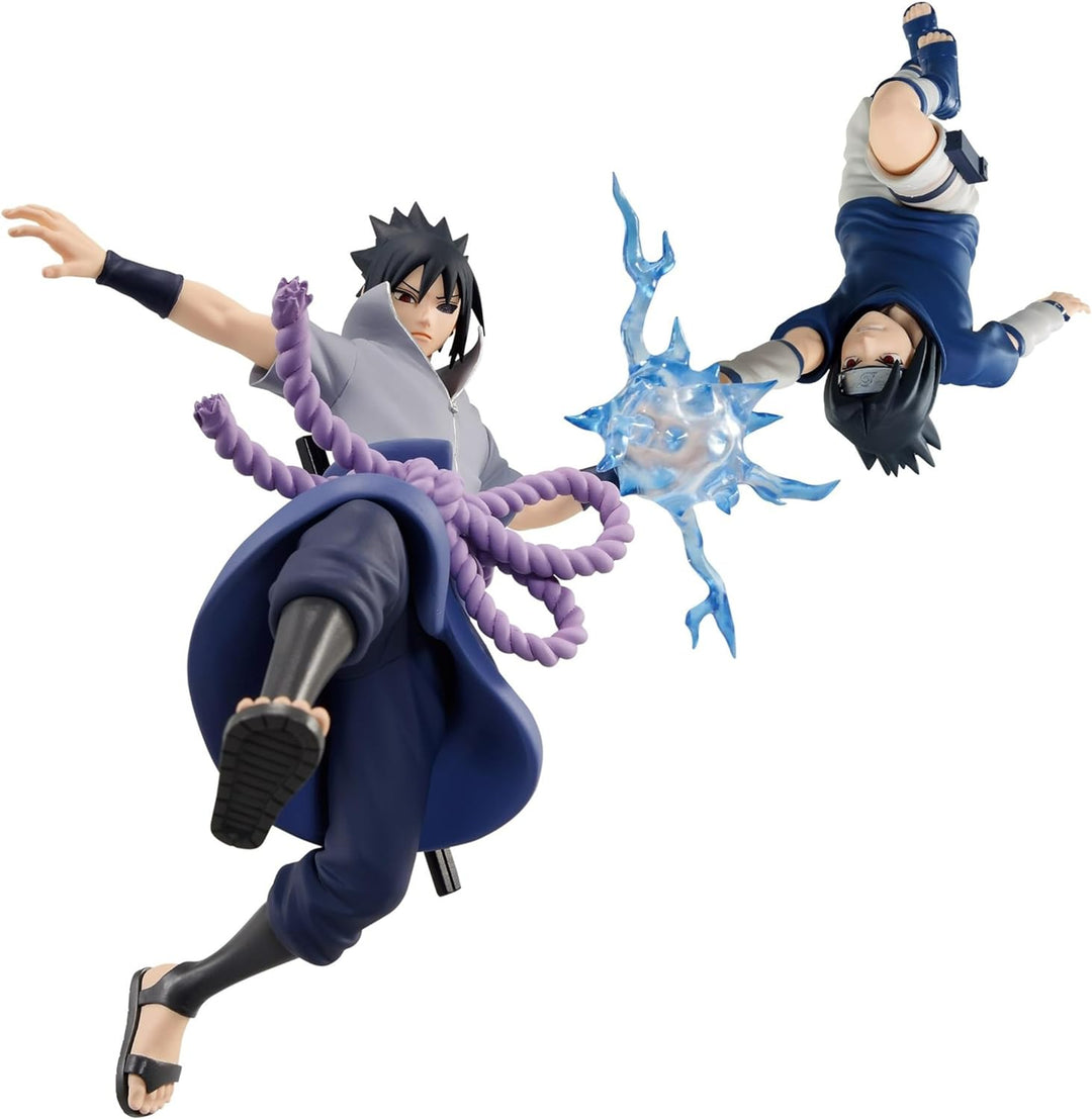Naruto Shippuden Actionfigur Uchiha Sasuke Effecttreme aus Kunststoff, von Bandai. Einheitsgrösse Sc