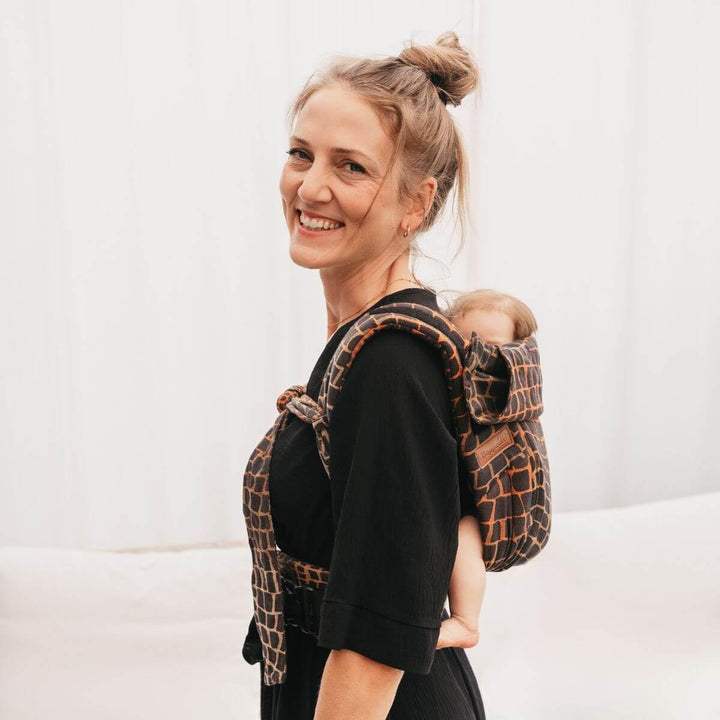 Hoppediz Babytrage Bondolino b.pure Design Darwin black B.Pure Darwin black, B.Pure Darwin black