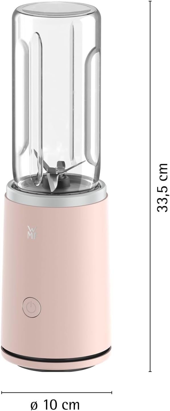 WMF Mix &amp; Go Touch – Smoothie Maker &amp; Mixer to Go, tragbarer Standmixer 500 W aus Recyceltem Kunstst