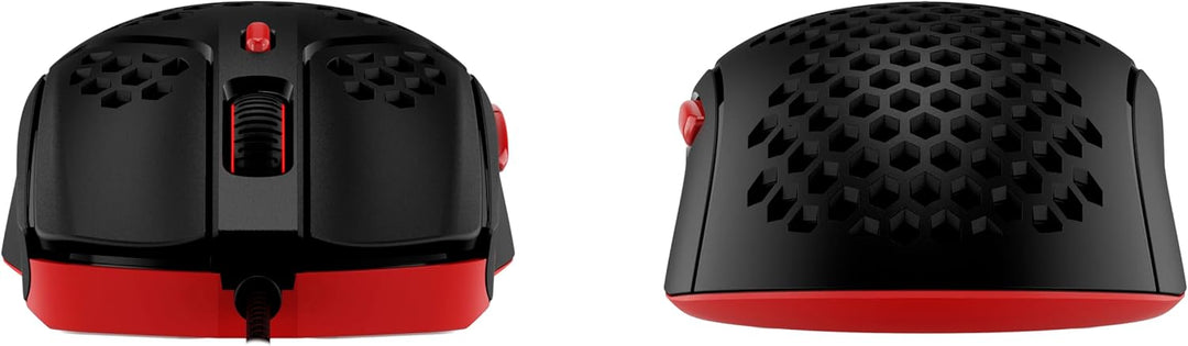 HyperX Pulsefire Haste Gaming-Maus – Ultraleicht, 59g, Wabenschale, Hex-Design, Hyperflex-Kabel, bis
